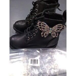 Mia Girl Butterfly Black 9